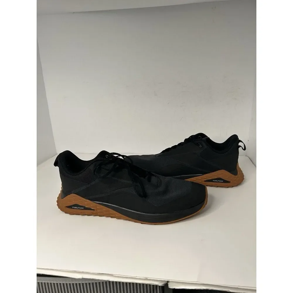 NEW Reebok FU8795 Men's Black‎ Trail Cruiser Walking Sneakers Sz 14